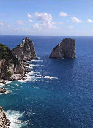 Capri and the Faraglioni capri faraglioni